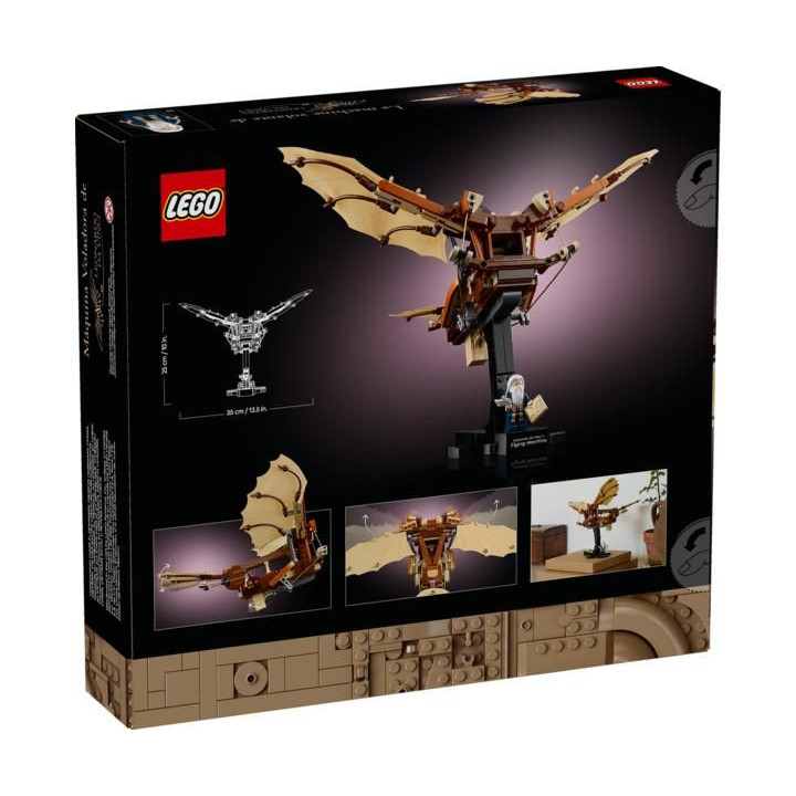 LEGO Icons - Létající stroj Leonarda da Vinciho