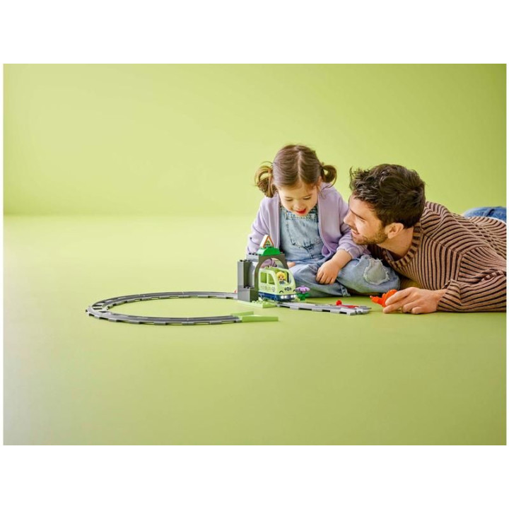 LEGO DUPLO - Železniční tunel a koleje – rozšiřující sada