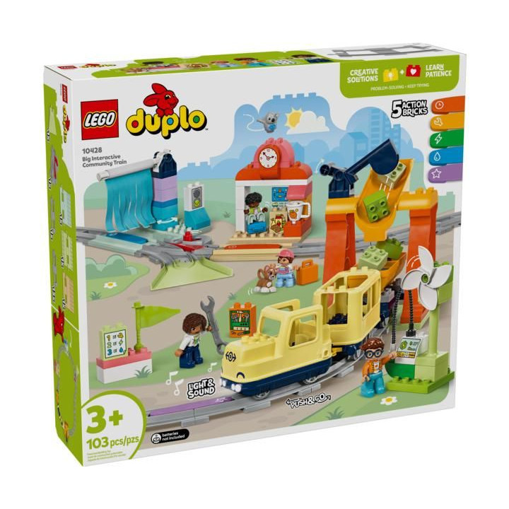 LEGO DUPLO - Velký interaktivní komunitní vláček