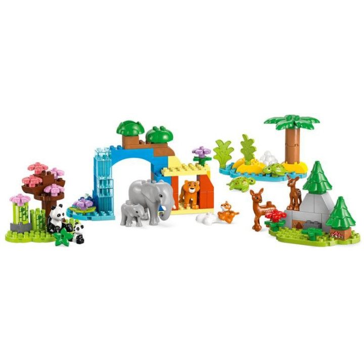 LEGO DUPLO - Rodinky divokých zvířat 3 v 1