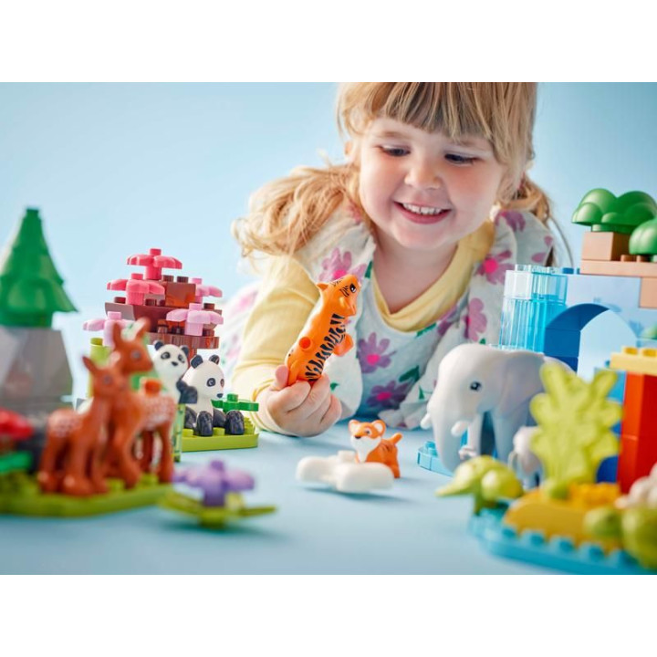 LEGO DUPLO - Rodinky divokých zvířat 3 v 1