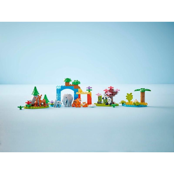 LEGO DUPLO - Rodinky divokých zvířat 3 v 1