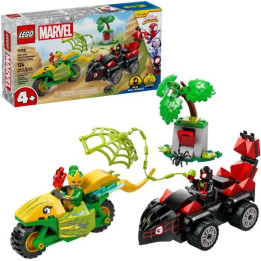 LEGO Marvel - Spidey a jeho úžasní přátelé - Spin, Electro a honička s dinosauřím vozidlem