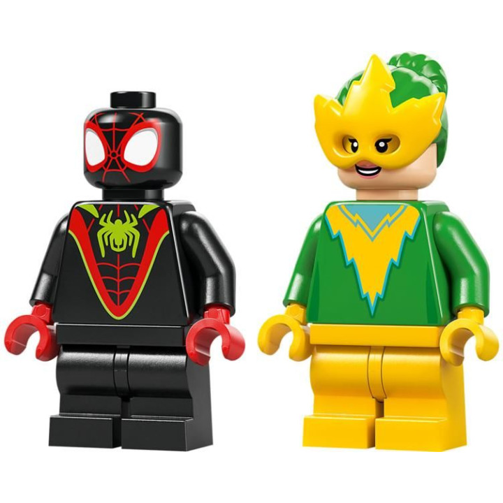 LEGO Marvel - Spidey a jeho úžasní přátelé - Spin, Electro a honička s dinosauřím vozidlem