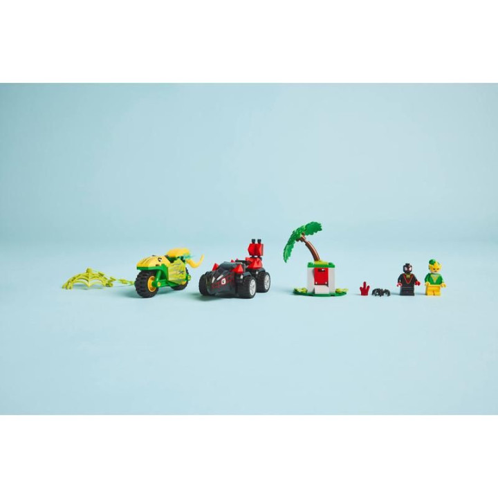 LEGO Marvel - Spidey a jeho úžasní přátelé - Spin, Electro a honička s dinosauřím vozidlem