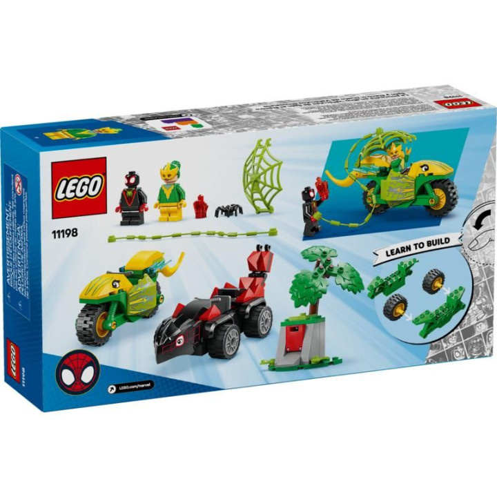 LEGO Marvel - Spidey a jeho úžasní přátelé - Spin, Electro a honička s dinosauřím vozidlem