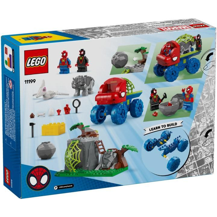 LEGO Marvel - Spidey a jeho úžasní přátelé - Spideyho tým a záchrana dinosaurů s truckem