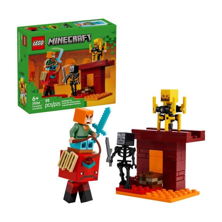 LEGO Minecraft - Lávová bitva v Netheru