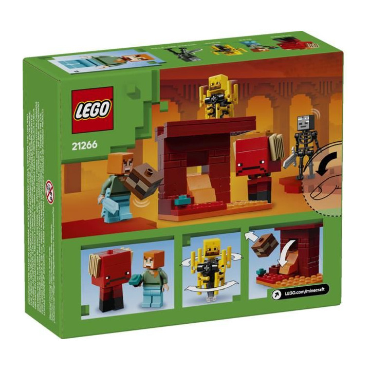 LEGO Minecraft - Lávová bitva v Netheru