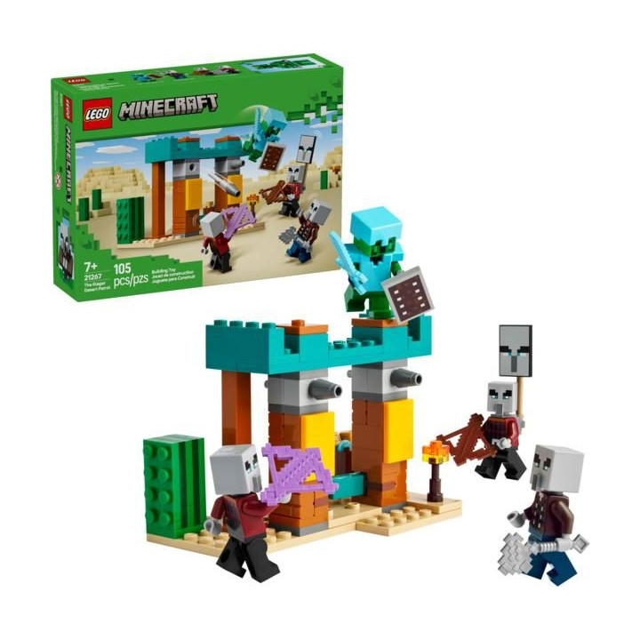 LEGO Minecraft - Pouštní hlídka zákeřníků
