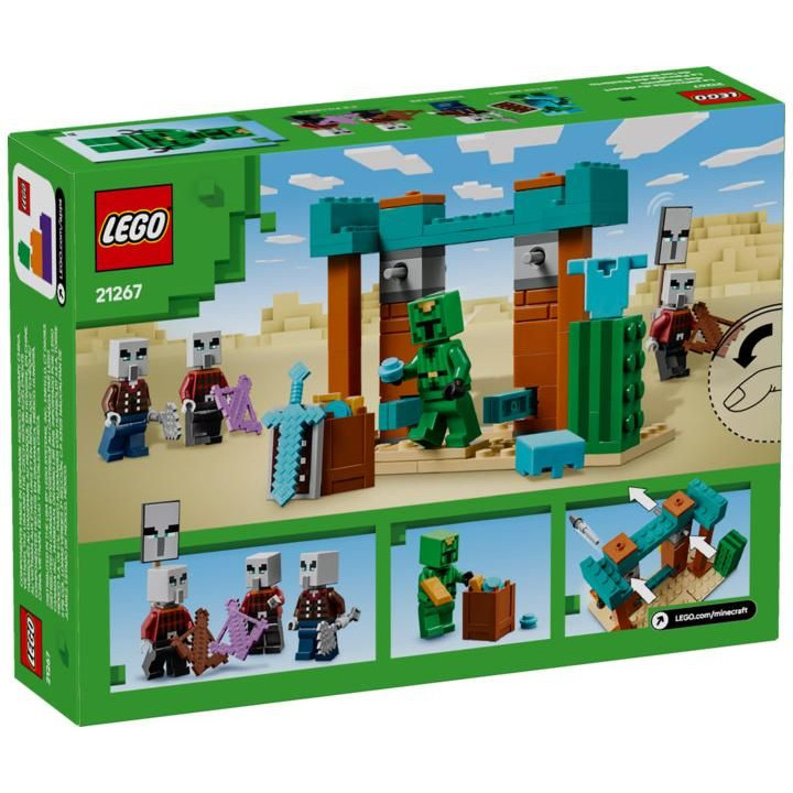 LEGO Minecraft - Pouštní hlídka zákeřníků