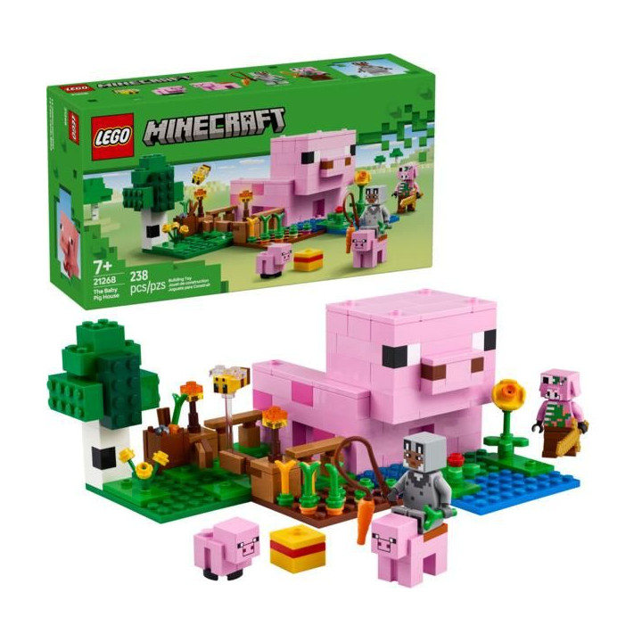 LEGO Minecraft - Domeček Prasátka