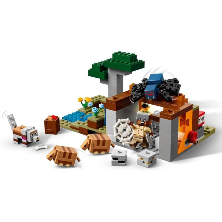 LEGO Minecraft - Výprava do dolu a pásovec
