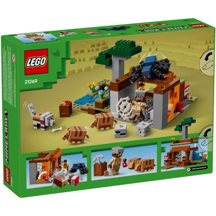 LEGO Minecraft - Výprava do dolu a pásovec