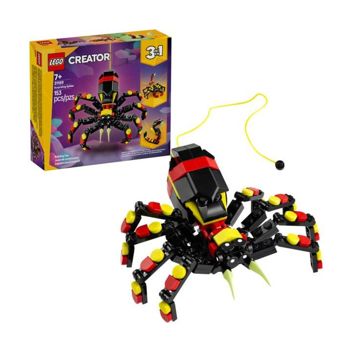 LEGO Creator - Divoká zvířata: Překvapivý pavouk