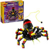 Se stavebnicí LEGO® Creator 3 v 1 Divoká zvířata: Překvapivý pavouk si děti od 7 let postaví a přestaví 3 různé figurky zvířat ze stejných kostek.