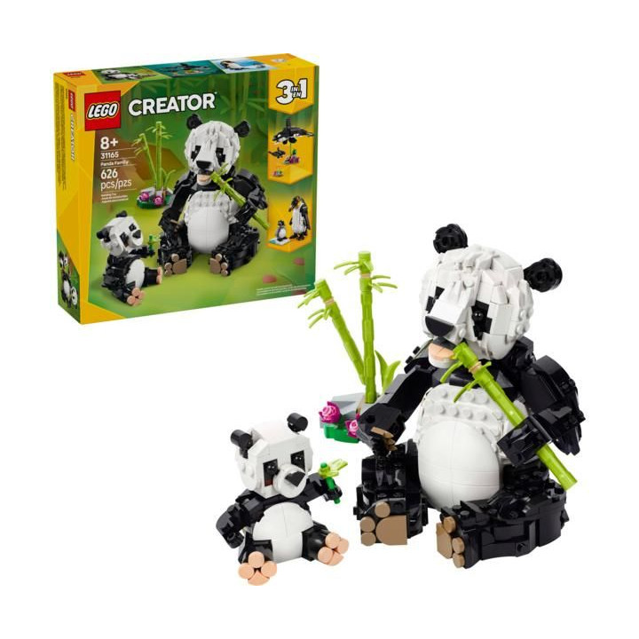 LEGO Creator - Divoká zvířata: Pandí rodinka
