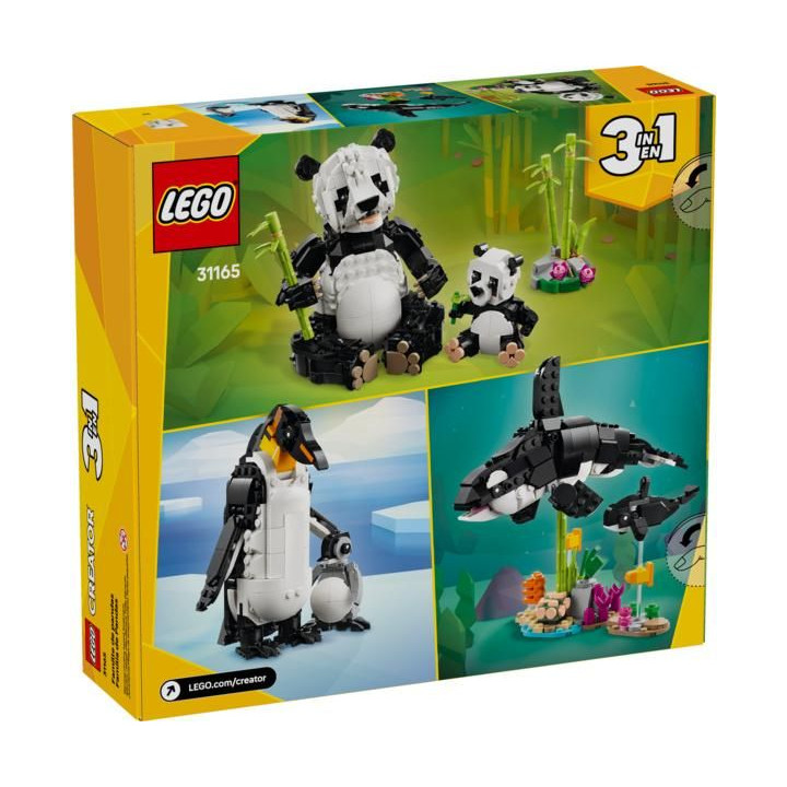 LEGO Creator - Divoká zvířata: Pandí rodinka