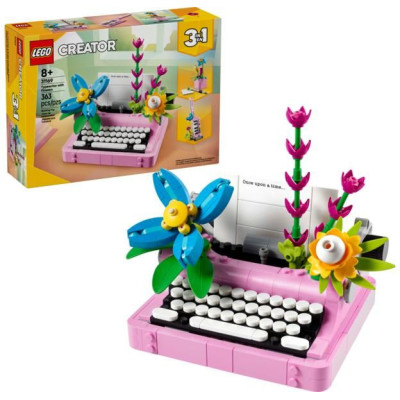 LEGO Creator - Psací stroj s květinami