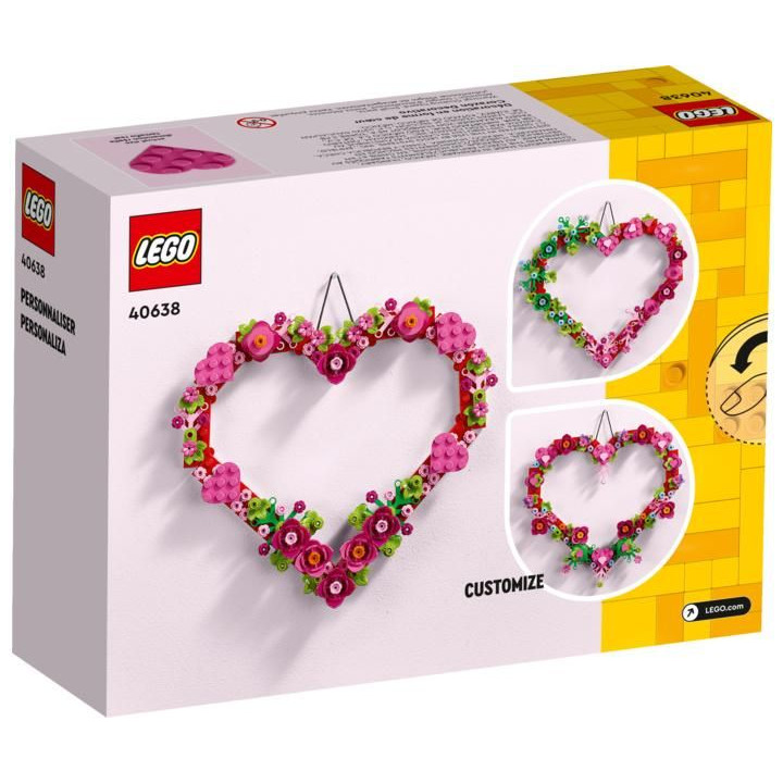 LEGO Iconic - Ozdoba ve tvaru srdce