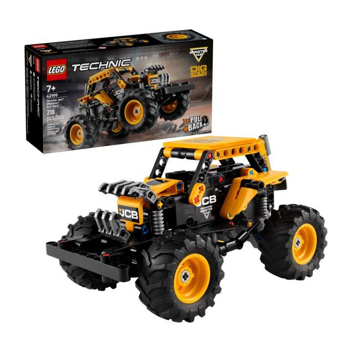 LEGO Technic - Monster Jam™ DIGatron™ s natahovacím motorem