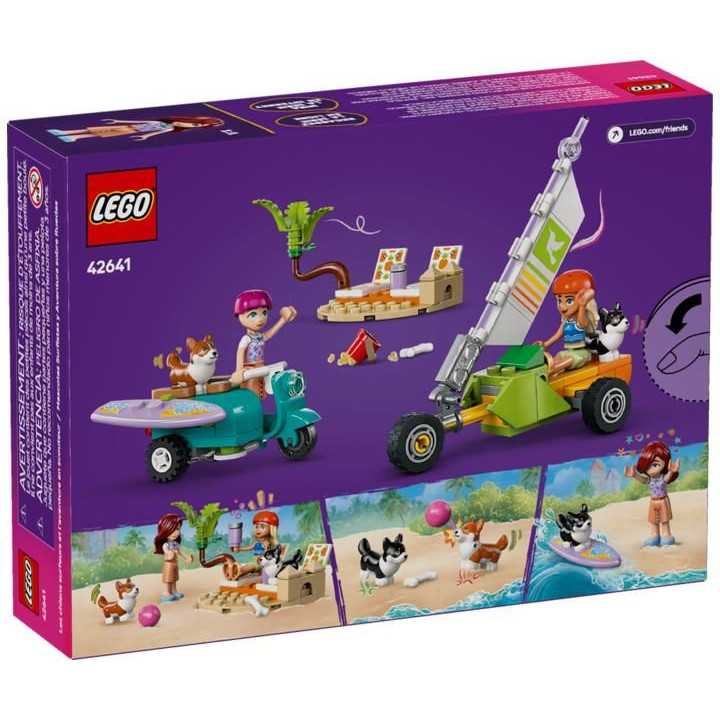 LEGO Friends - Dobrodružství se surfujícími psy a skútrem