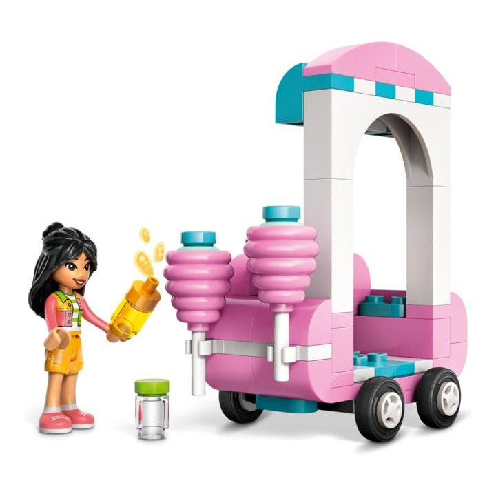 LEGO Friends - Stánek s cukrovou vatou a skútr