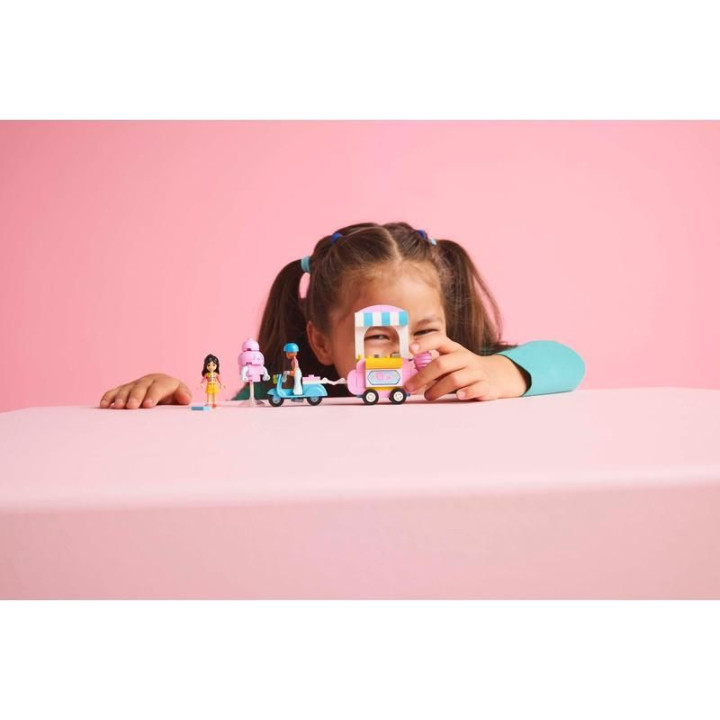 LEGO Friends - Stánek s cukrovou vatou a skútr