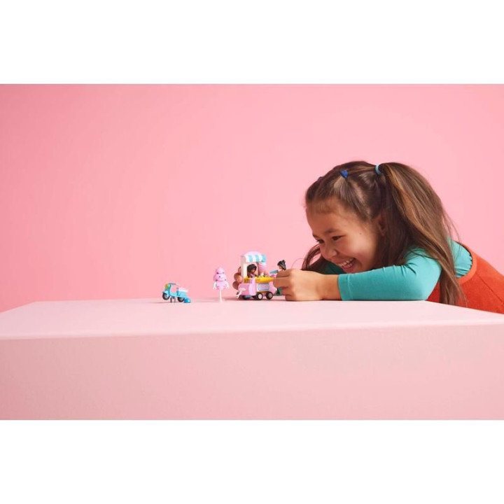 LEGO Friends - Stánek s cukrovou vatou a skútr