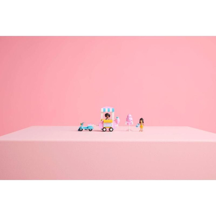 LEGO Friends - Stánek s cukrovou vatou a skútr