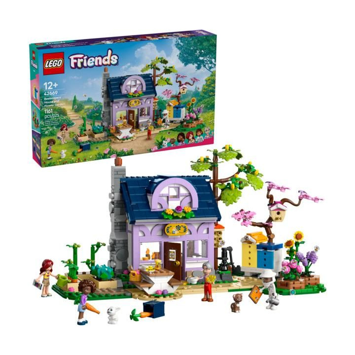 LEGO Friends - Dům včelařů a květinová zahrada