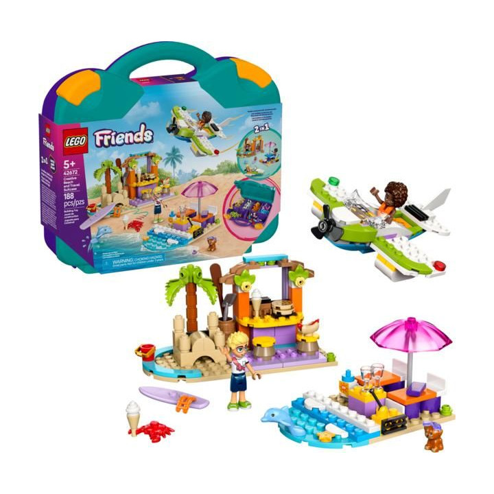 LEGO Friends - Kreativní plážový a cestovní kufřík