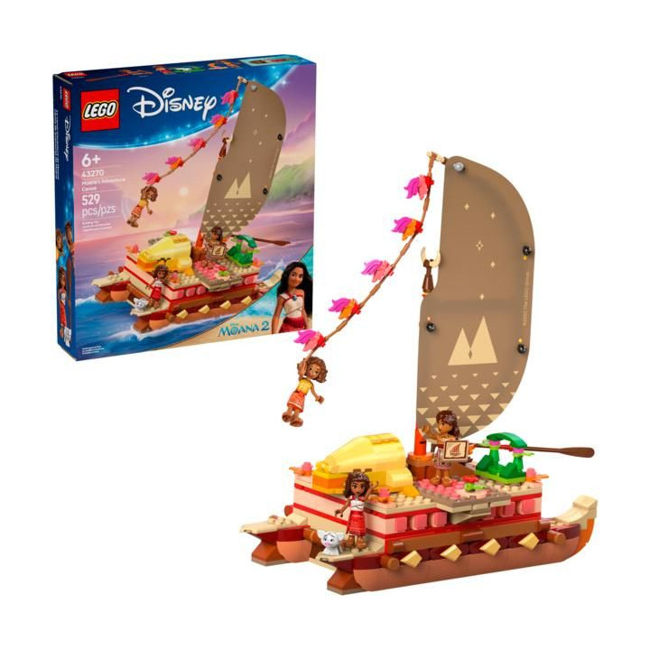 LEGO Disney Princess - Vaiana a dobrodružství na kánoi
