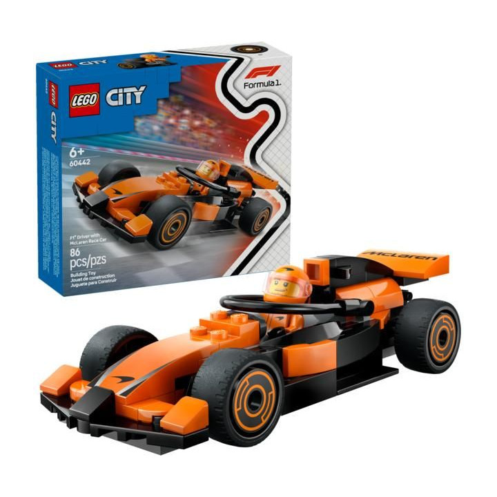 LEGO City - Jezdec F1® se závodním vozem McLaren