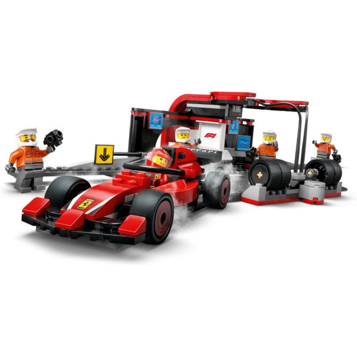 LEGO City - Zastávka v boxech F1® a personál s vozem Ferrari
