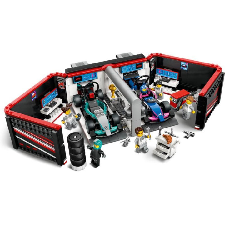 LEGO City - Garáž F1® a vozy Mercedes-AMG a Alpine