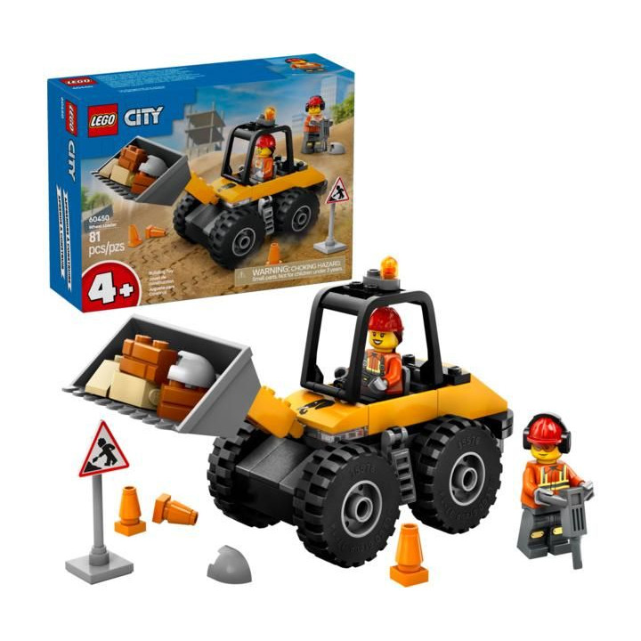 LEGO City - Žlutý kolový nakladač