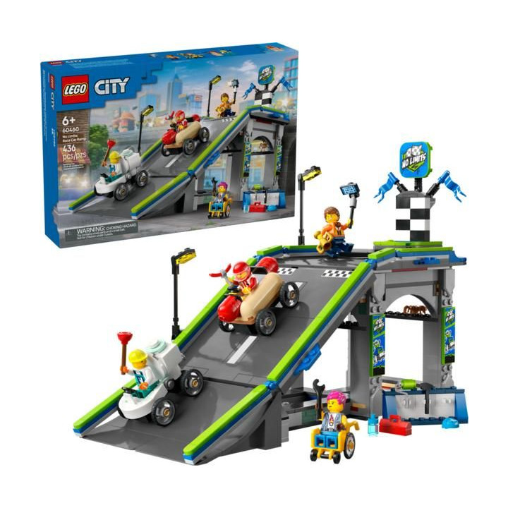 LEGO City - Tvoje pravidla: Závodní dráha s rampami