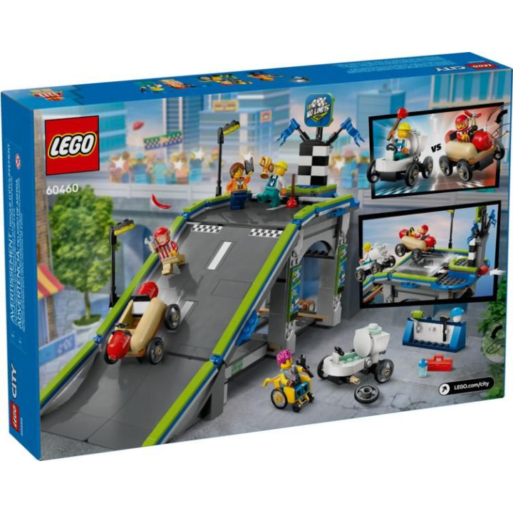 LEGO City - Tvoje pravidla: Závodní dráha s rampami