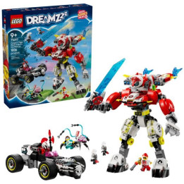 LEGO DREAMZzz - Cooperův tygří robot a Zerův hot rod