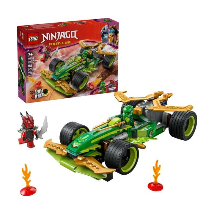 LEGO Ninjago - Lloydovo závodní auto s natahovacím motorem