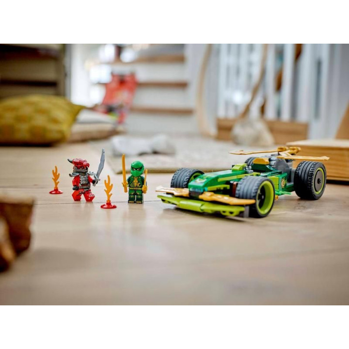 LEGO Ninjago - Lloydovo závodní auto s natahovacím motorem