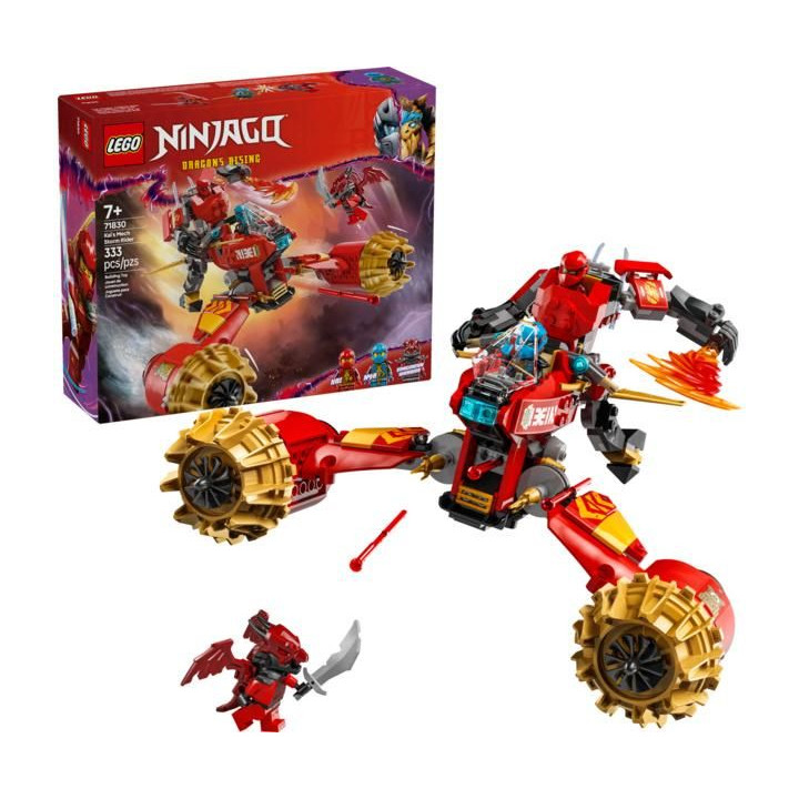 LEGO Ninjago - Kaiův bouřný jezdec a robot