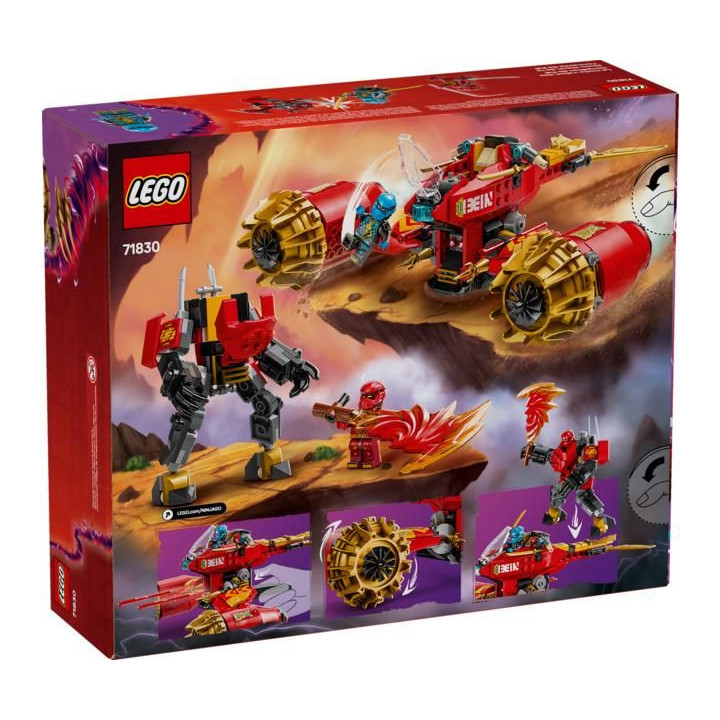 LEGO Ninjago - Kaiův bouřný jezdec a robot