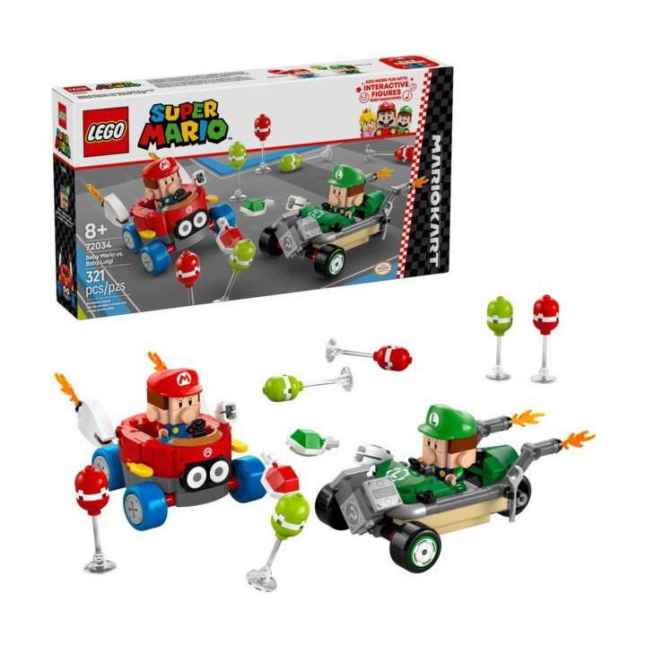 LEGO Super Mario - Mario Kart™ – Baby Mario vs. Baby Luigi