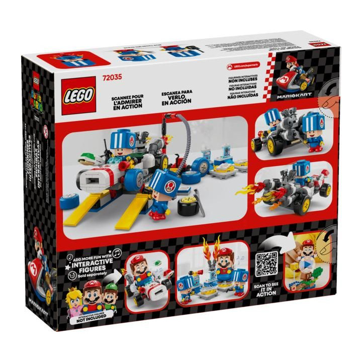 LEGO Super Mario - Mario Kart™ – Toad a jeho garáž