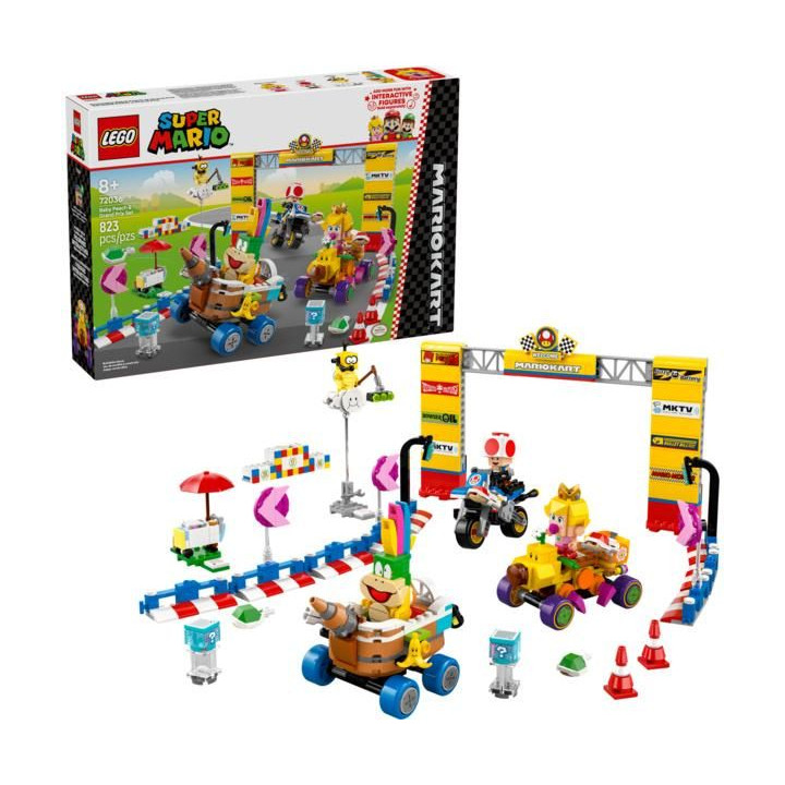 LEGO Super Mario - Mario Kart™ – Baby Peach a sada Grand Prix