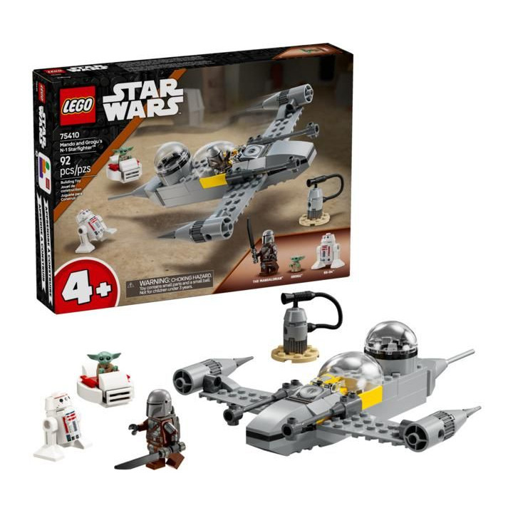 LEGO Star Wars - Mando, Grogu a stíhačka N-1 Starfighter™