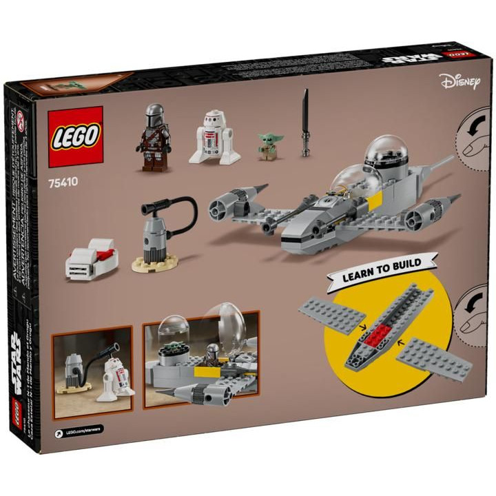 LEGO Star Wars - Mando, Grogu a stíhačka N-1 Starfighter™