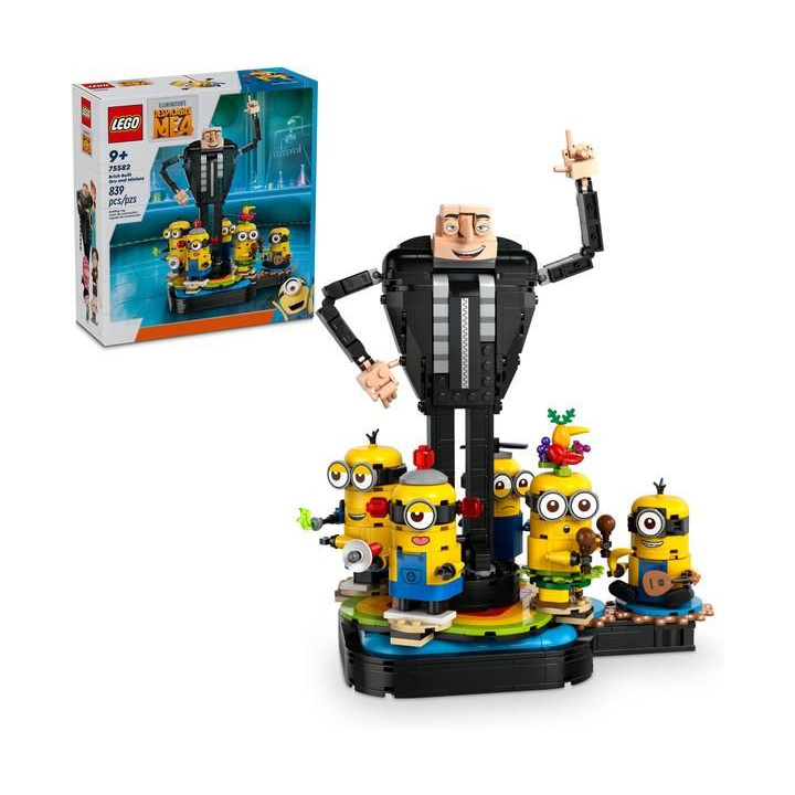 LEGO Já, padouch 4 - Gru a mimoni z kostek